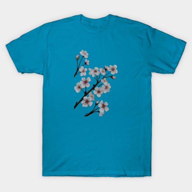 Almond blossoms T-Shirt by DaniasArt 